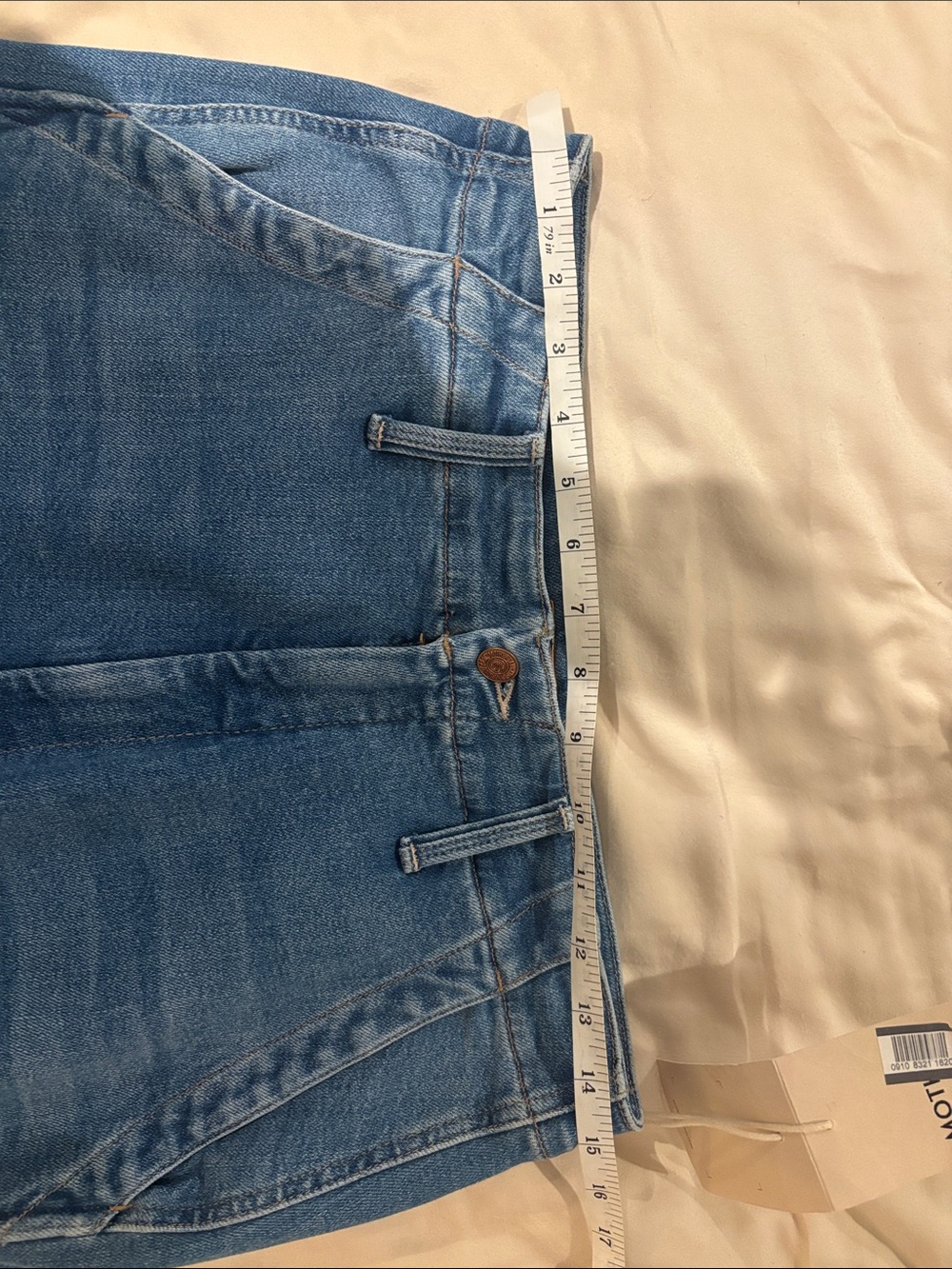 NWT Mother sz 30 zip fly jeans - Picture 8 of 10